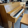 1987 Yamaha P22 studio piano in oak - Upright - Studio Pianos